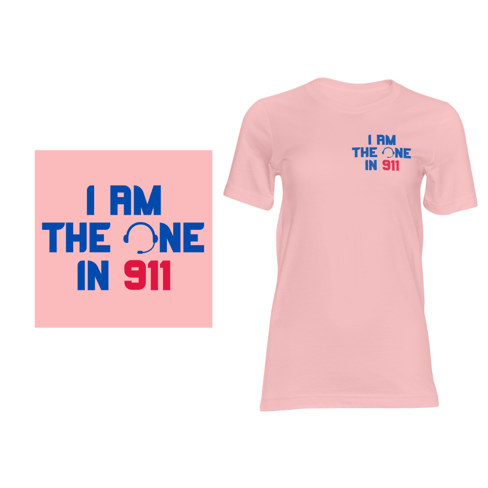 I Am the One in 911 - Short sleeved cotton t-shirt